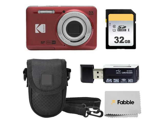 Kodak Pixpro FZ55 16MP Digital Camera 32GB Bundle: $284.99 Kodak Pixpro FZ55 16MP Digital Camera 32GB Bundle: $284.99
