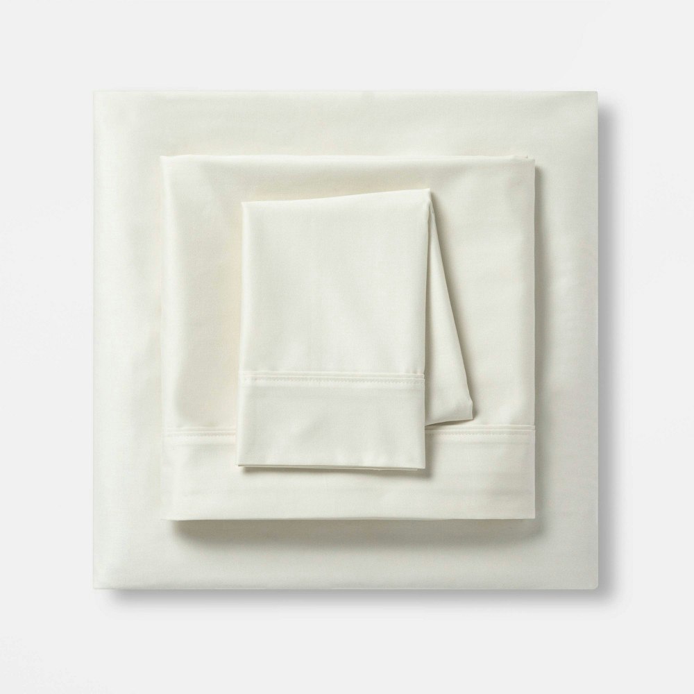 Threshold 400-Thread Count Twin/Twin XL Performance Sheet Set: $35 Threshold 400-Thread Count Twin/Twin XL Performance Sheet Set: $35
