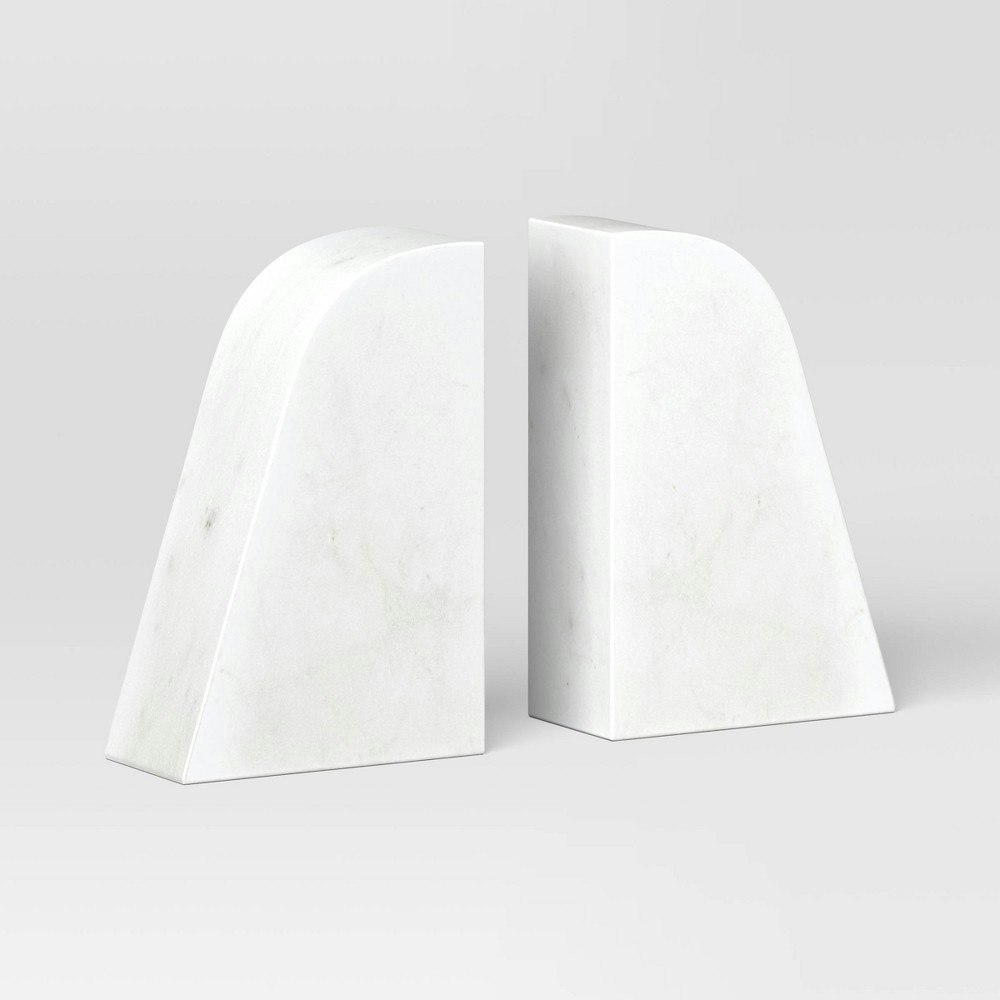 Marble Bookends 2-Pack: $25 Marble Bookends 2-Pack: $25