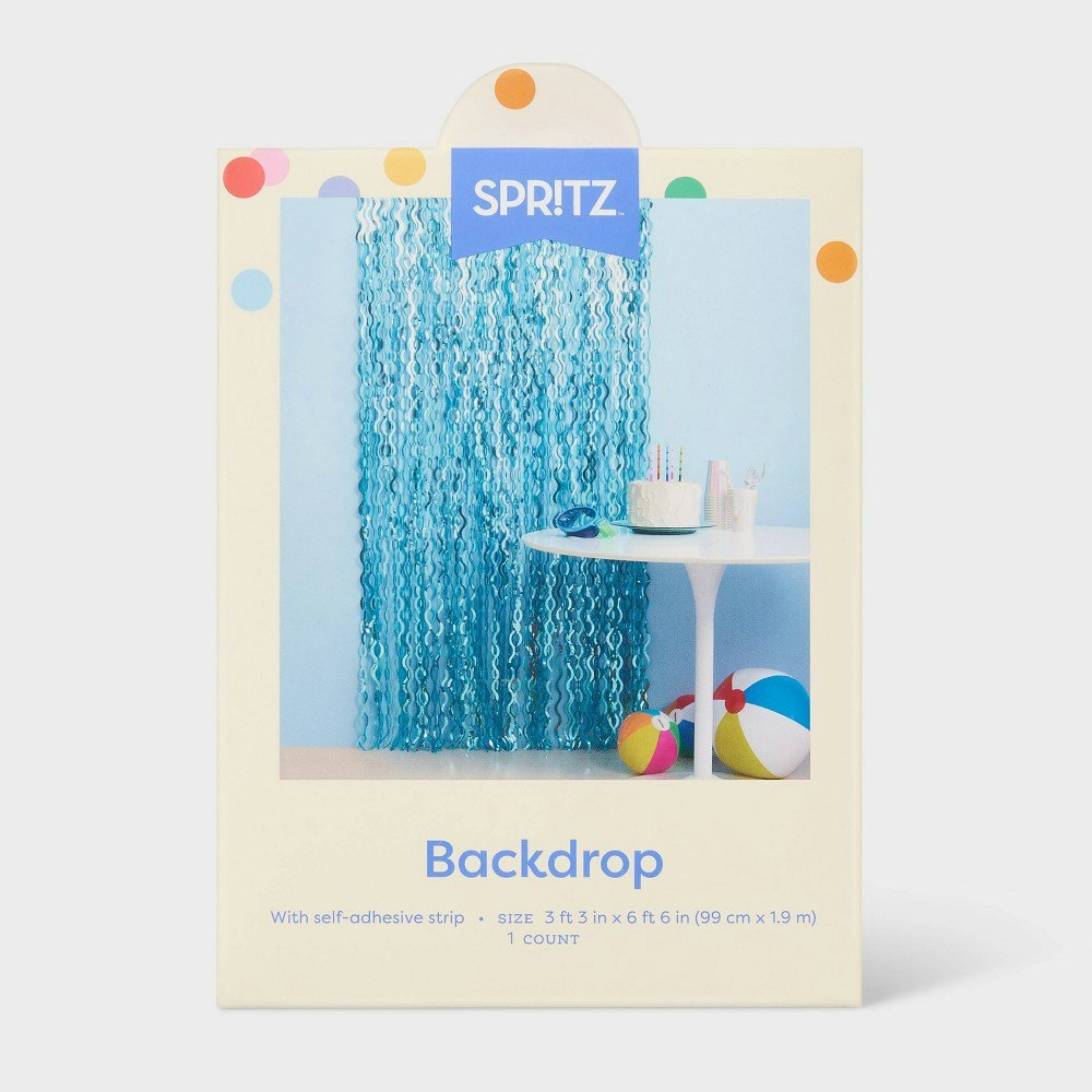Spritz Wavy Tinsel Fringe Party Backdrop: $6 Spritz Wavy Tinsel Fringe Party Backdrop: $6