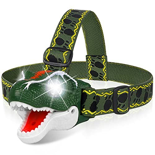 DX DA XIN T-Rex Dinosaur LED Headlamp: $12.27
