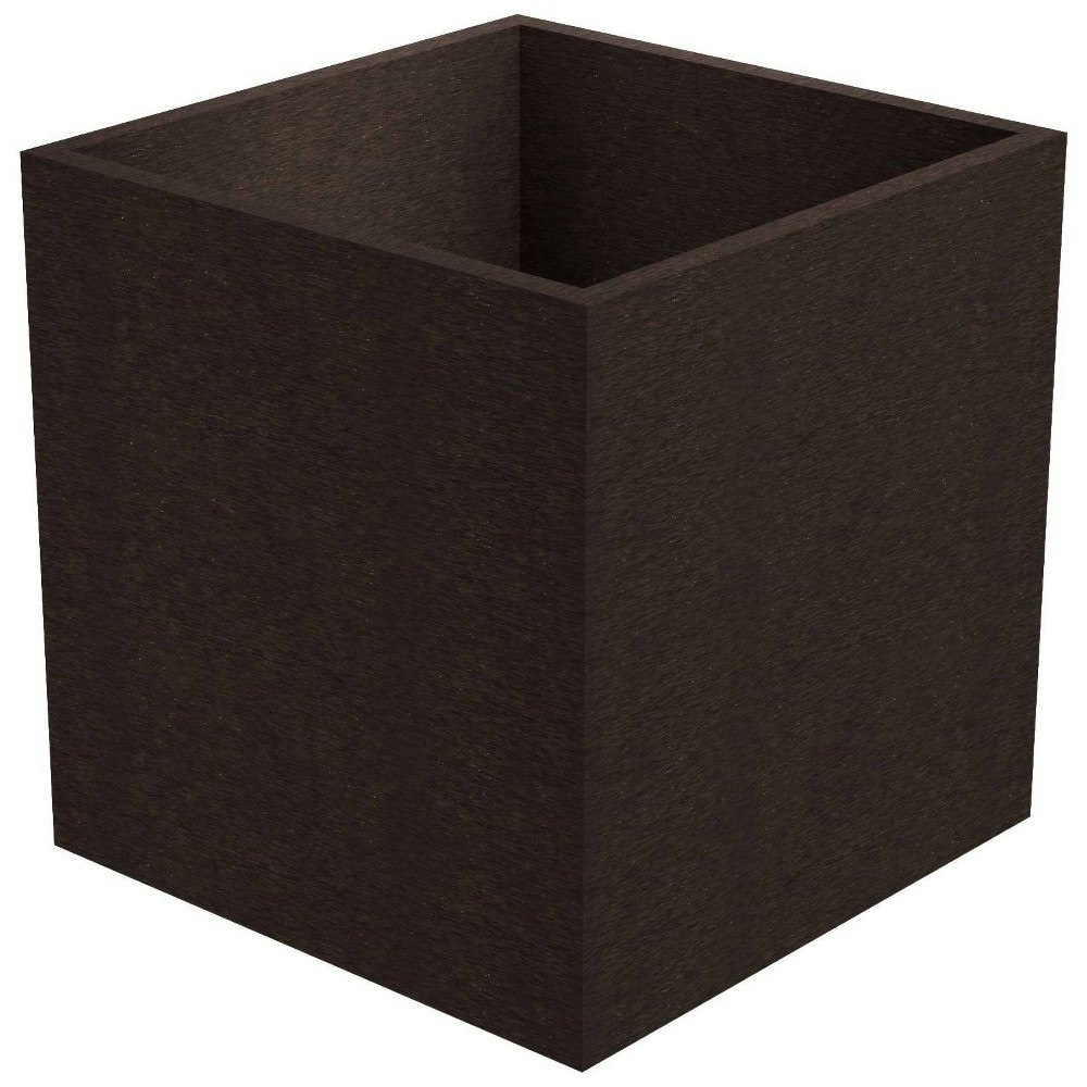 Vioscapes 9.4-inch Square Coffee Husk and Recycled Plastic Outdoor Planter Box: $59.99 Vioscapes 9.4-inch Square Coffee Husk and Recycled Plastic Outdoor Planter Box: $59.99