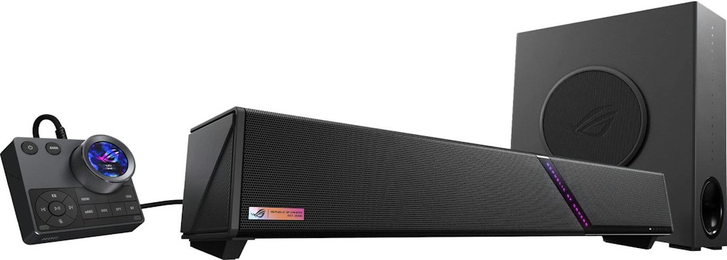 Asus ROG Gjallar 2.1.2-Channel Dolby Atmos Gaming Soundbar: $599.99 Asus ROG Gjallar 2.1.2-Channel Dolby Atmos Gaming Soundbar: $599.99