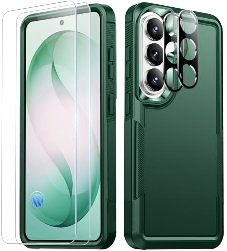Spidercase Samsung Galaxy S26 Shockproof Case w/ Screen & Camera Protectors 2-Pack: $13.59