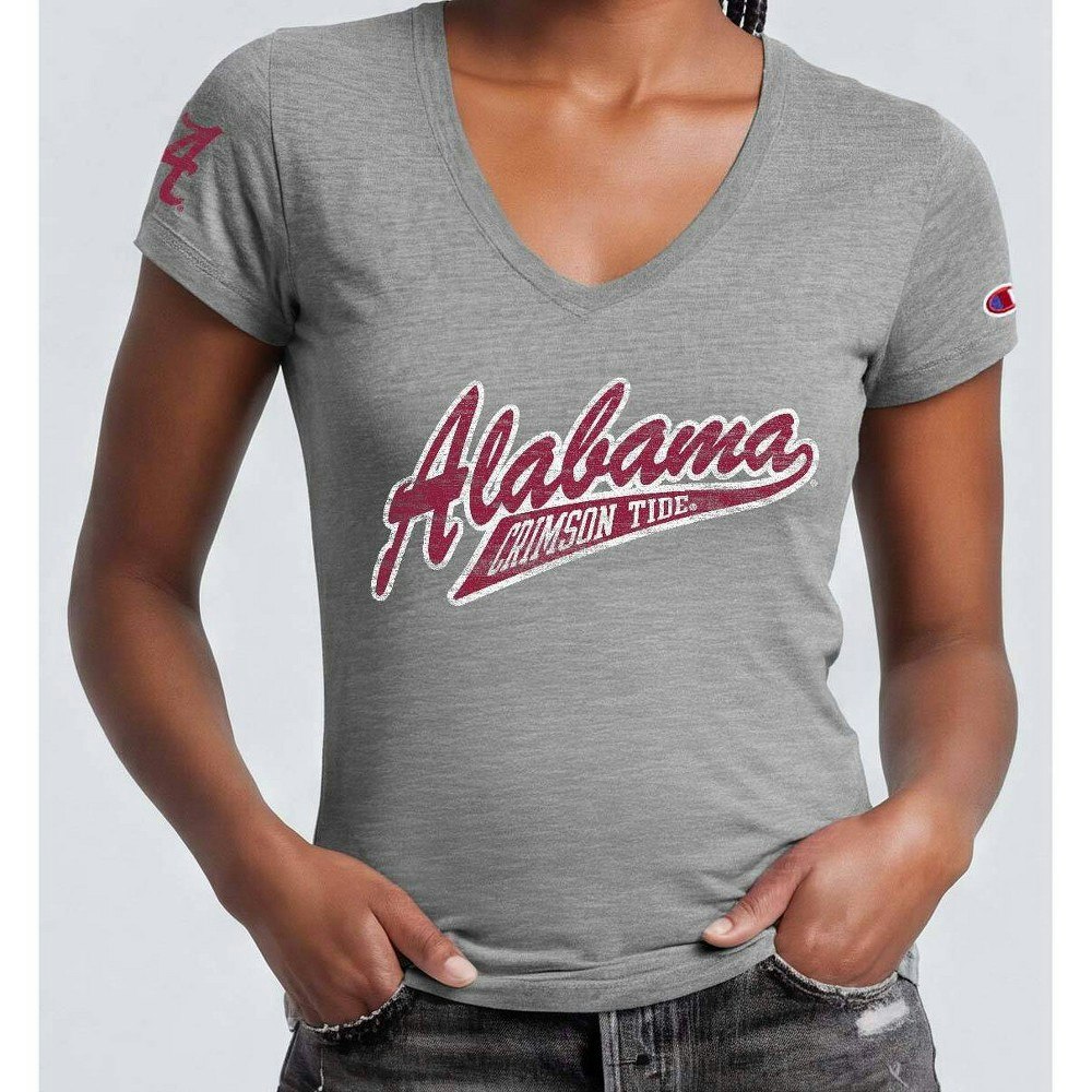 Alabama Crimson Tide Women's Champion V-Neck Shirt: $34.99 Alabama Crimson Tide Women's Champion V-Neck Shirt: $34.99