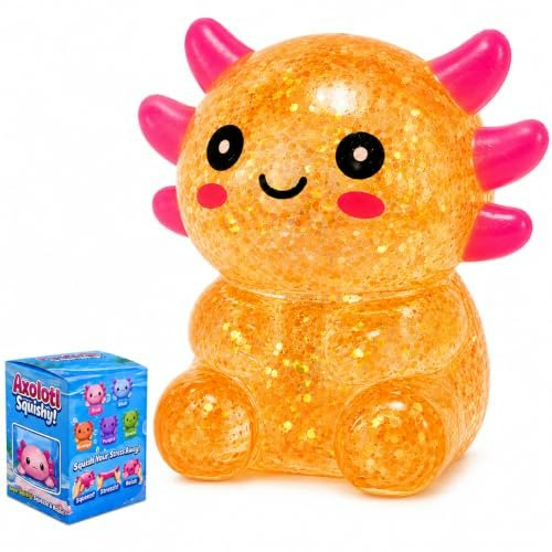 Tibberly Axolotl Squishy Stress Ball: $6 Tibberly Axolotl Squishy Stress Ball: $6