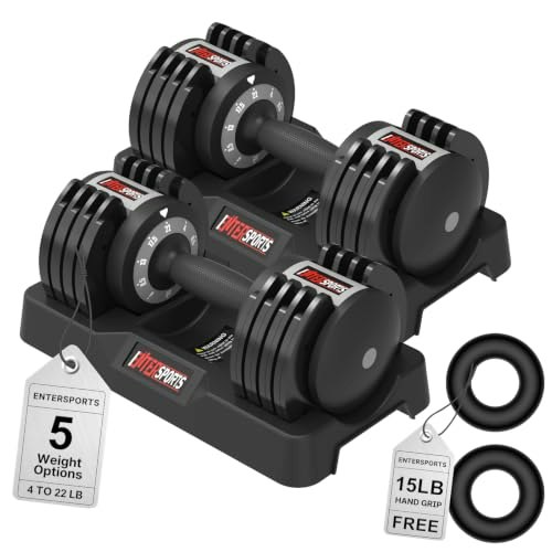 EnterSports Adjustable Dumbbell: $109.98 EnterSports Adjustable Dumbbell: $109.98