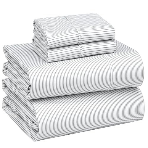 Ruvanti 100% Cotton Queen Percale Sheet Set: $39.09