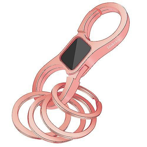 Idakekiy Quick Release Keychain with 4 Key Rings: $7.91 Idakekiy Quick Release Keychain with 4 Key Rings: $7.91