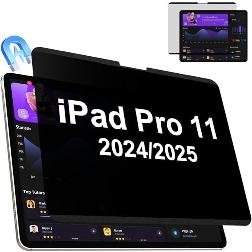 Iprokko Magnetic Privacy Screen Protector for 11-inch iPad Pro: $22.08 Iprokko Magnetic Privacy Screen Protector for 11-inch iPad Pro: $22.08