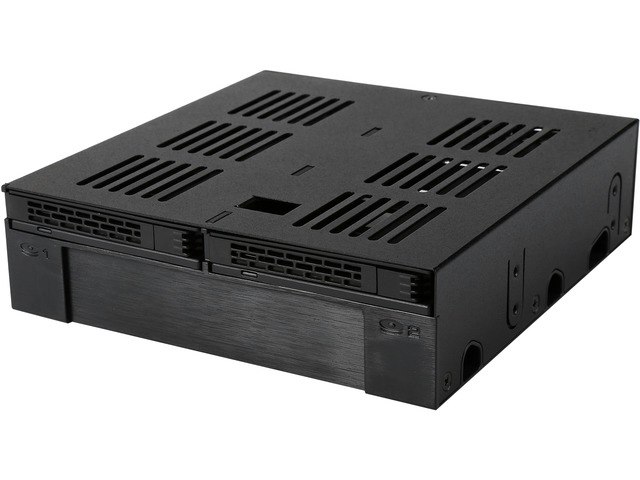 Icy Dock ExpressCage MB322SP-B 2-Bay 2.5-inch SATA/SAS Mobile Rack Cage: $64.06 Icy Dock ExpressCage MB322SP-B 2-Bay 2.5-inch SATA/SAS Mobile Rack Cage: $64.06