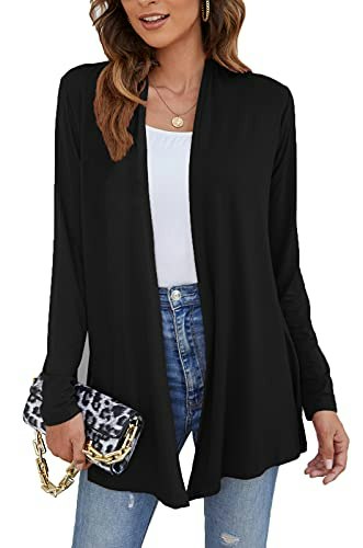 Ladlop Women's Open Front Long Sleeve Cardigan: $21.59 Ladlop Women's Open Front Long Sleeve Cardigan: $21.59