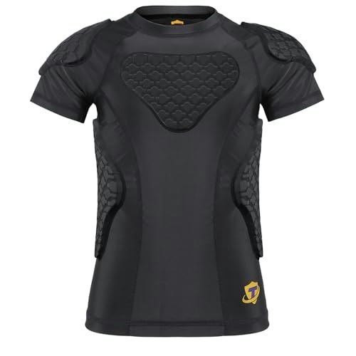 Dialudon Youth Padded Rib Protection Compression Shirt: $34.71 Dialudon Youth Padded Rib Protection Compression Shirt: $34.71