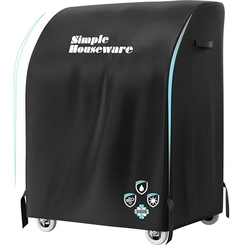 Simple Houseware 32-Inch Heavy-Duty Waterproof BBQ Gas Grill Cover: $13.57