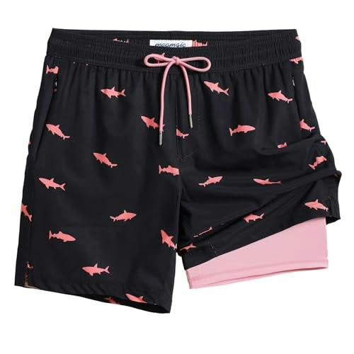 Maamgic Men's 7-Inch Quick Dry Swim Trunks with Compression Liner: $25.99 Maamgic Men's 7-Inch Quick Dry Swim Trunks with Compression Liner: $25.99
