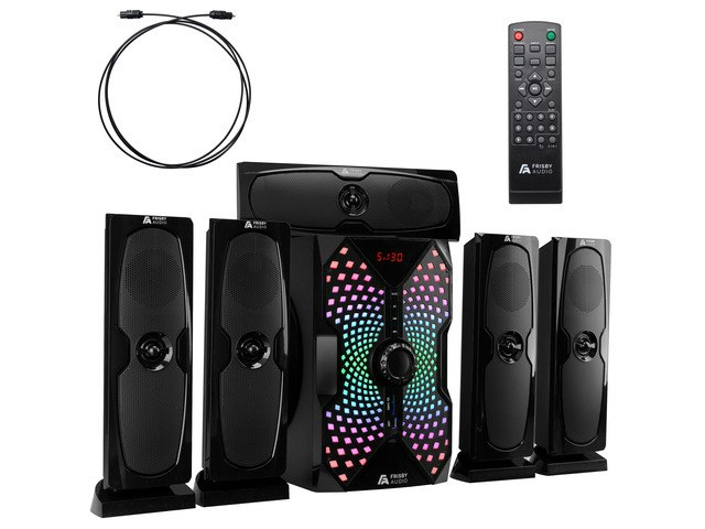 Frisby 125-Watt 5.1 Surround Sound Home Theater Speaker System: $274.95 Frisby 125-Watt 5.1 Surround Sound Home Theater Speaker System: $274.95