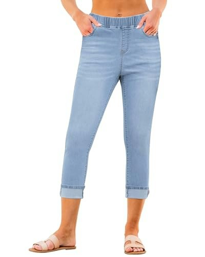 Grapent Women's High-Waisted Skinny Jeggings: $25.46 Grapent Women's High-Waisted Skinny Jeggings: $25.46