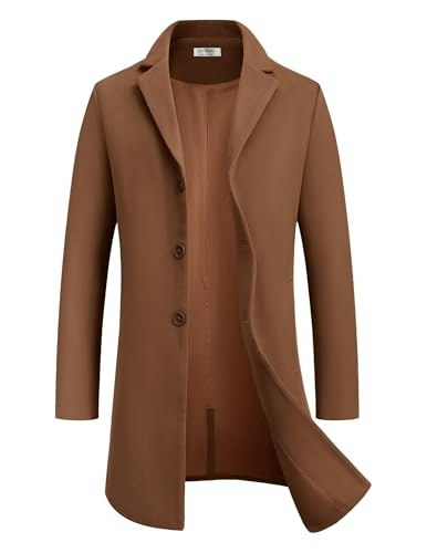 Coofandy Men's Wool Pea Coat: $48.43 Coofandy Men's Wool Pea Coat: $48.43