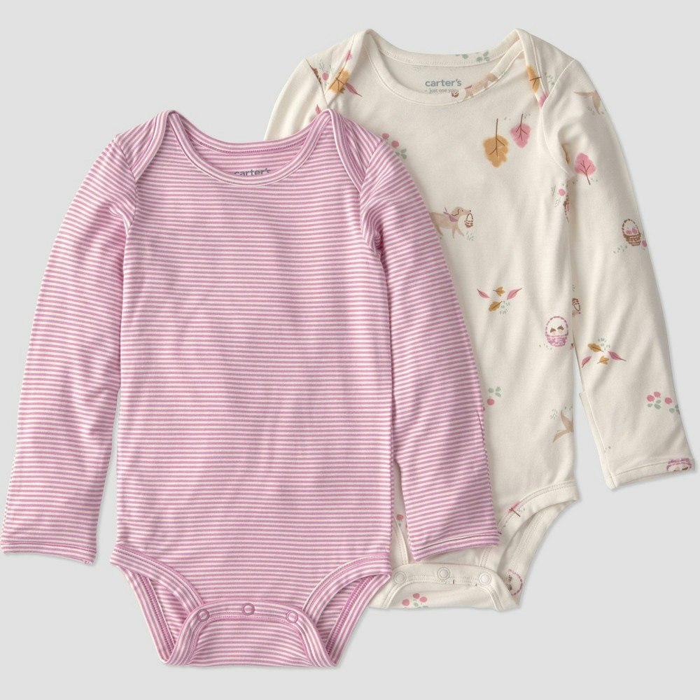 Carter's Just One You Baby Girls' 2-Piece Bodysuit Set: $11