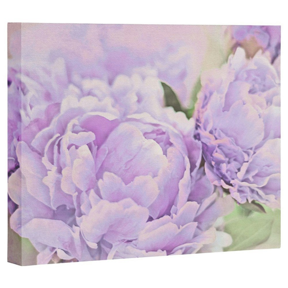 8" x 10" Lisa Argyropoulos Lavender Peonies Art Canvas: $24