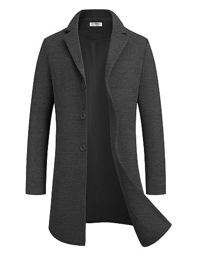 Coofandy Men's Woolen Trench Coat: $56.97 Coofandy Men's Woolen Trench Coat: $56.97