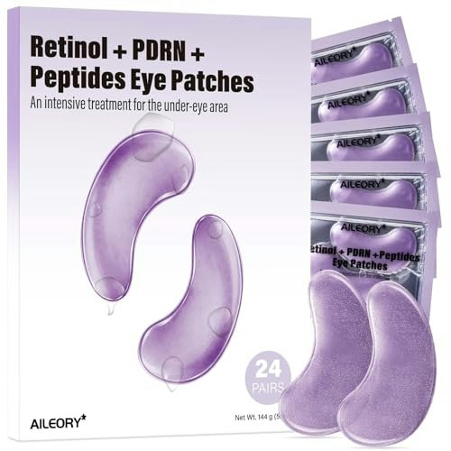 Aileory PDRN Retinol Peptides Under Eye Patches 24-Pair Pack: $9.99 Aileory PDRN Retinol Peptides Under Eye Patches 24-Pair Pack: $9.99