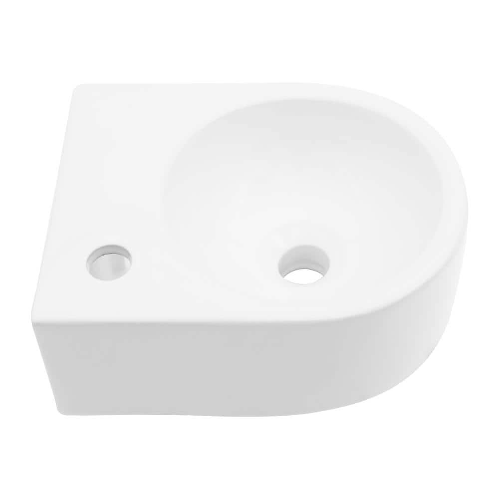 13 x 10.44-Inch Compact Wall-Mounted Ceramic Sink: $59.86 13 x 10.44-Inch Compact Wall-Mounted Ceramic Sink: $59.86