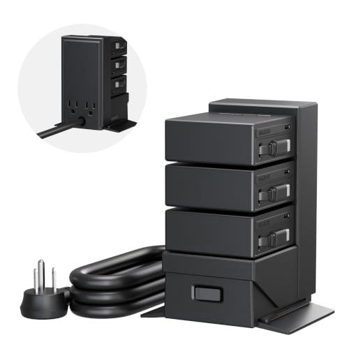 Gitryin 195W Retractable Tower Charging Station: $93.48 Gitryin 195W Retractable Tower Charging Station: $93.48