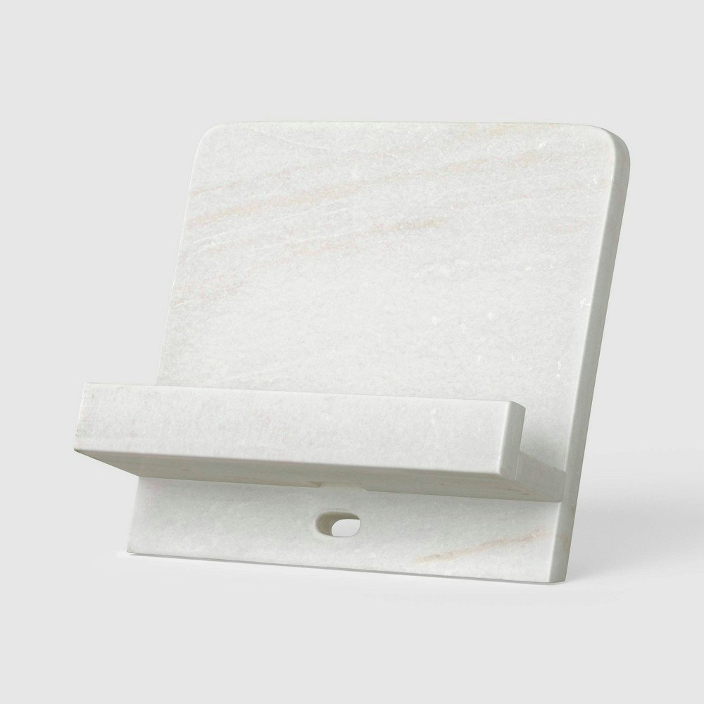 Threshold Marble Media Stand: $28 Threshold Marble Media Stand: $28