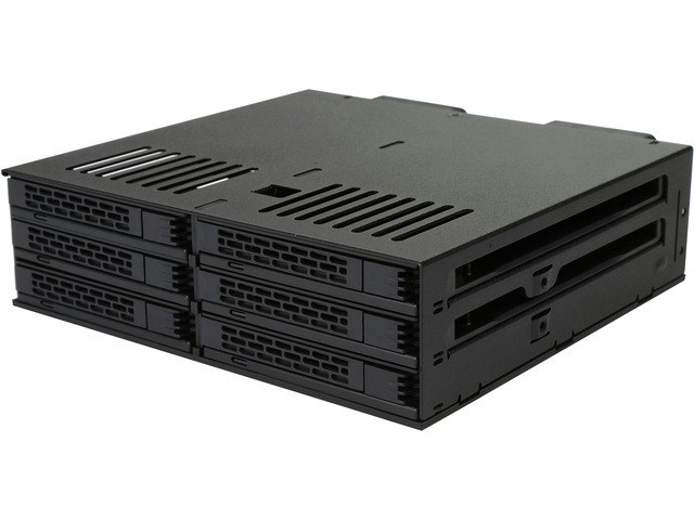 Icy Dock ExpressCage 6-Bay 2.5-Inch SATA HDD/SSD Backplane Cage: $93.99 Icy Dock ExpressCage 6-Bay 2.5-Inch SATA HDD/SSD Backplane Cage: $93.99
