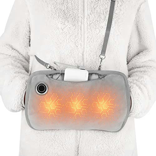 Rechargeable Heated Hand Warmer Pouch: $33.99 Rechargeable Heated Hand Warmer Pouch: $33.99