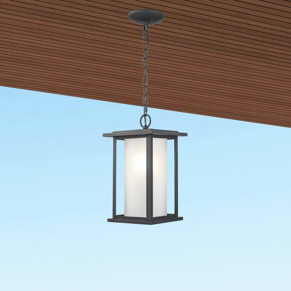 Shaakar 1-Light Hanging Outdoor Pendant Light Fixture: $113.57