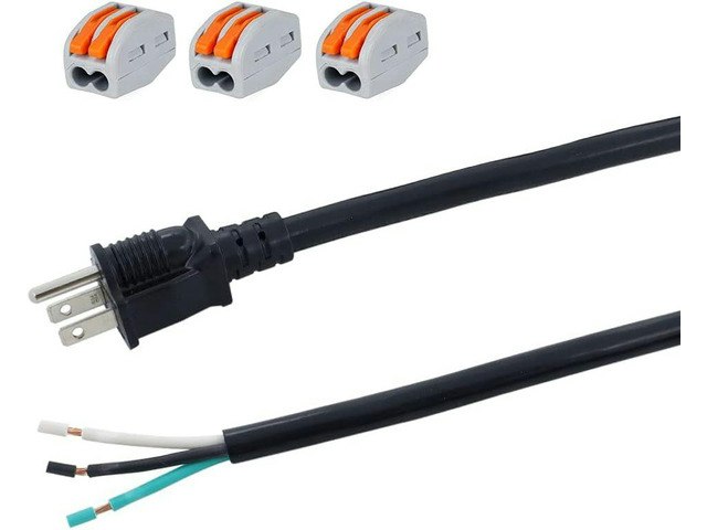 12 AWG 12-Foot Heavy Duty 3-Prong Power Cord: $59.39