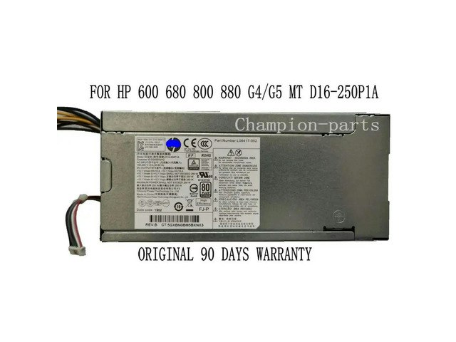 HP ProDesk 400 600 800 G3 G4 250W Power Supply: $104.99 HP ProDesk 400 600 800 G3 G4 250W Power Supply: $104.99