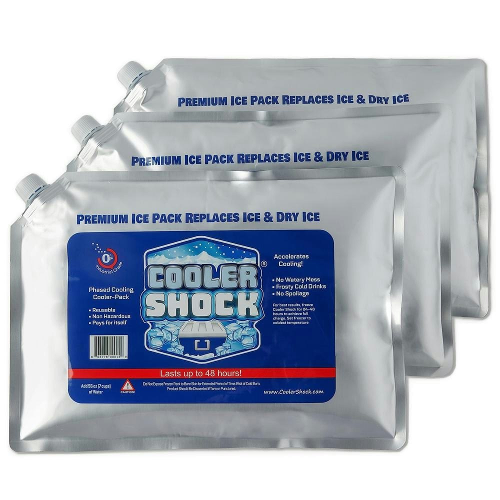 Reusable Freezer Ice Packs 3-Pack: $85.72