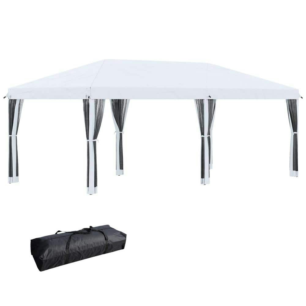 10x20-Foot Pop Up Canopy Tent with Netting: $273.73