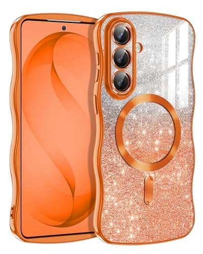 Meshine Galaxy S26 Glitter MagSafe Case: $5.98