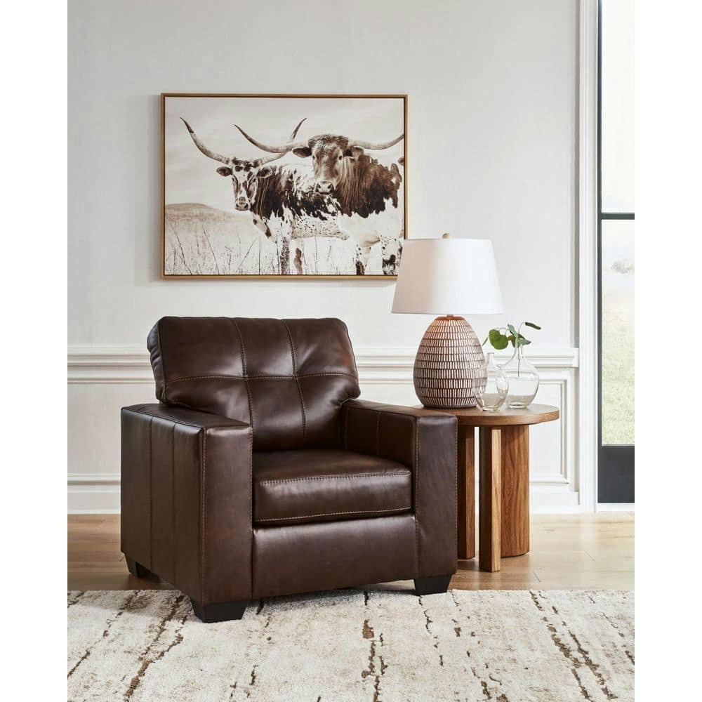 Santorine Leather Armchair: $607.70 Santorine Leather Armchair: $607.70