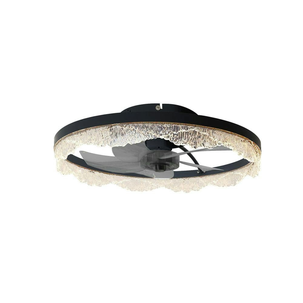 20-Inch Dimmable LED Flush Mount Ceiling Fan: $109.85 20-Inch Dimmable LED Flush Mount Ceiling Fan: $109.85