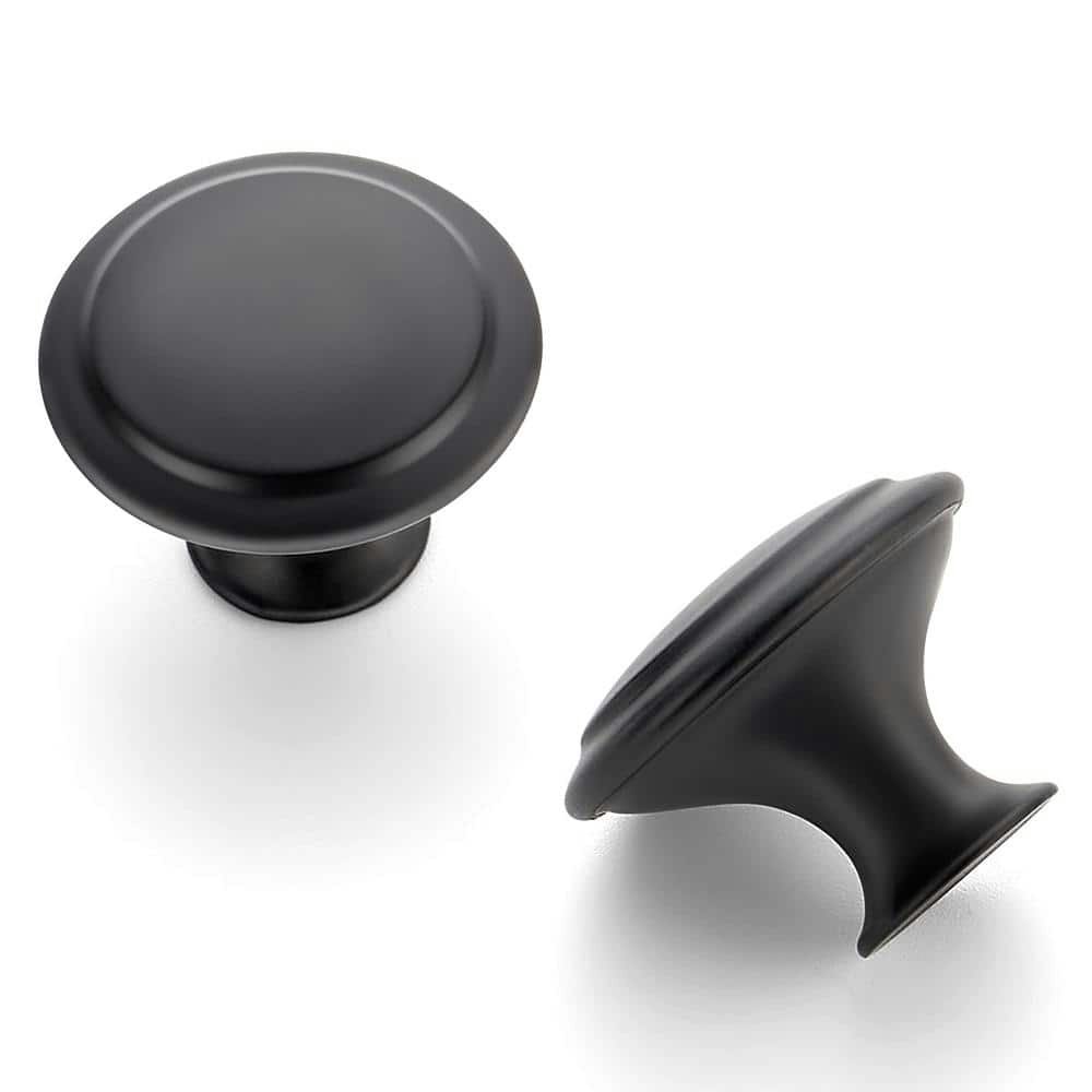 1.25-Inch Matte Black Kitchen Cabinet Knob 40-Pack: $74.09 1.25-Inch Matte Black Kitchen Cabinet Knob 40-Pack: $74.09