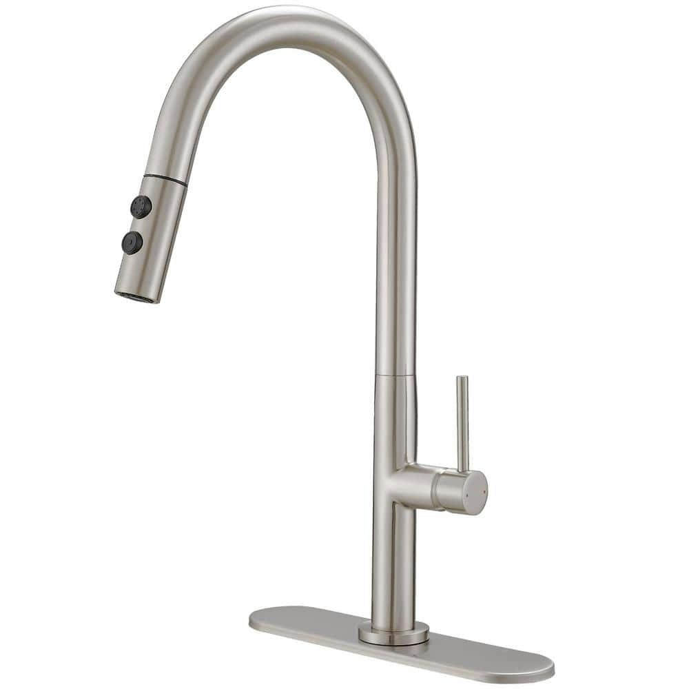 Single-Handle Pull-Down Kitchen Faucet: $55.08 Single-Handle Pull-Down Kitchen Faucet: $55.08