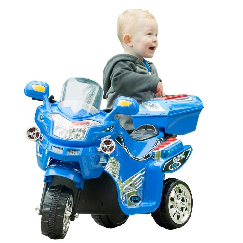 6V Electric 3-Wheel Ride-On Motorcycle: $70.95 6V Electric 3-Wheel Ride-On Motorcycle: $70.95