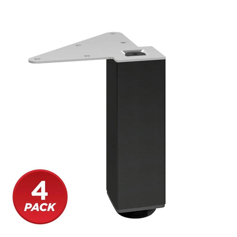 Matte Black Square Furniture Leg 4-Pack: $120.04 Matte Black Square Furniture Leg 4-Pack: $120.04