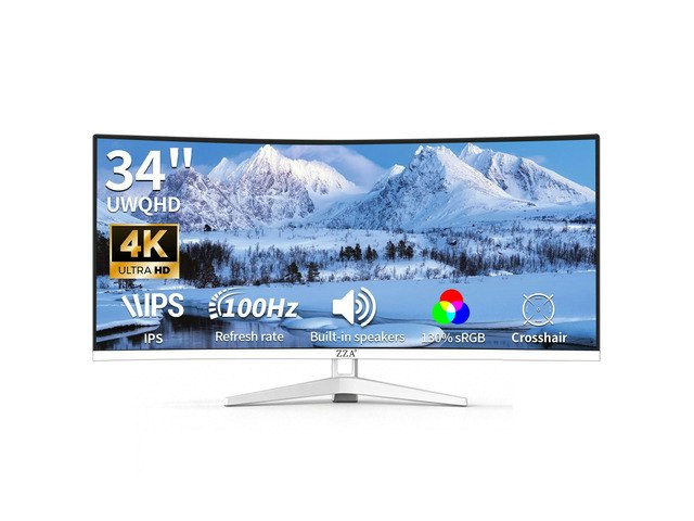 34" Ultrawide 1440p HDR IPS LED Monitor: $299.99 34" Ultrawide 1440p HDR IPS LED Monitor: $299.99