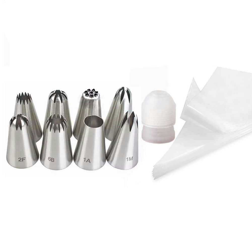 Piping Bag and Icing Tip Decorating Set: $46.60 Piping Bag and Icing Tip Decorating Set: $46.60
