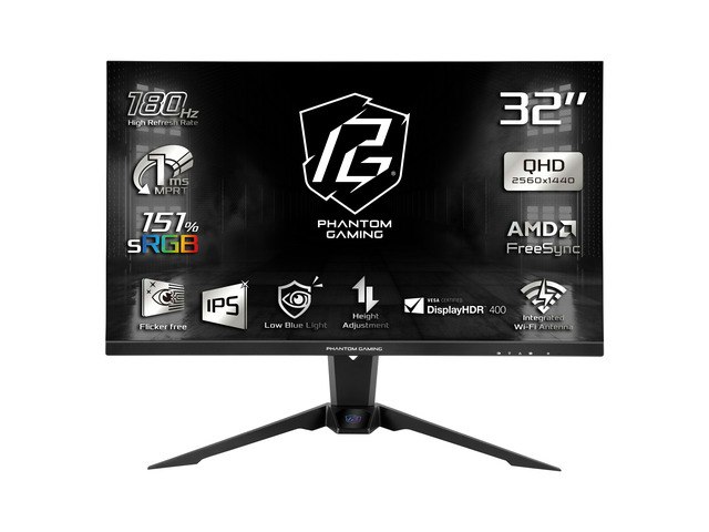 Asrock Phantom Gaming 32" 1440p HDR IPS FreeSync Monitor: $270 Asrock Phantom Gaming 32" 1440p HDR IPS FreeSync Monitor: $270