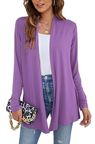 Ladlop Women's Lightweight Open Front Cardigan: $7.43 Ladlop Women's Lightweight Open Front Cardigan: $7.43
