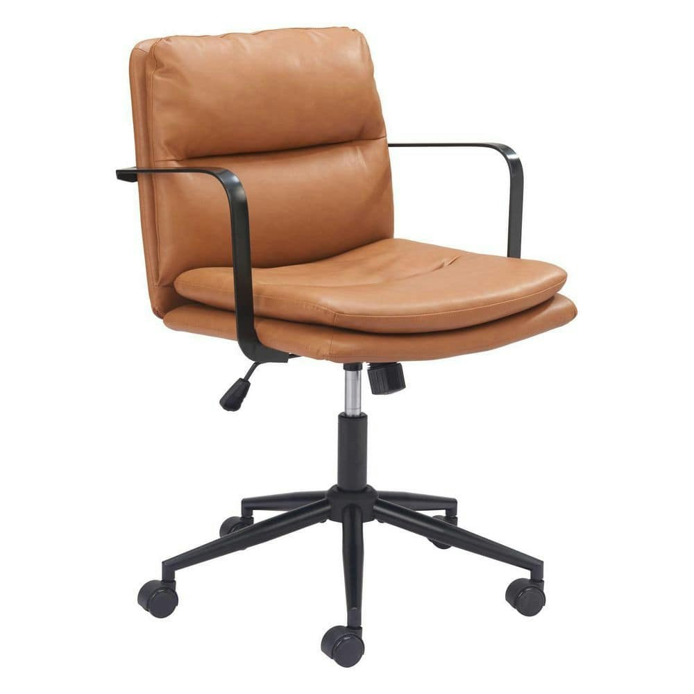 Vinyl Seat Adjustable Height Executive Chair: $282.08
