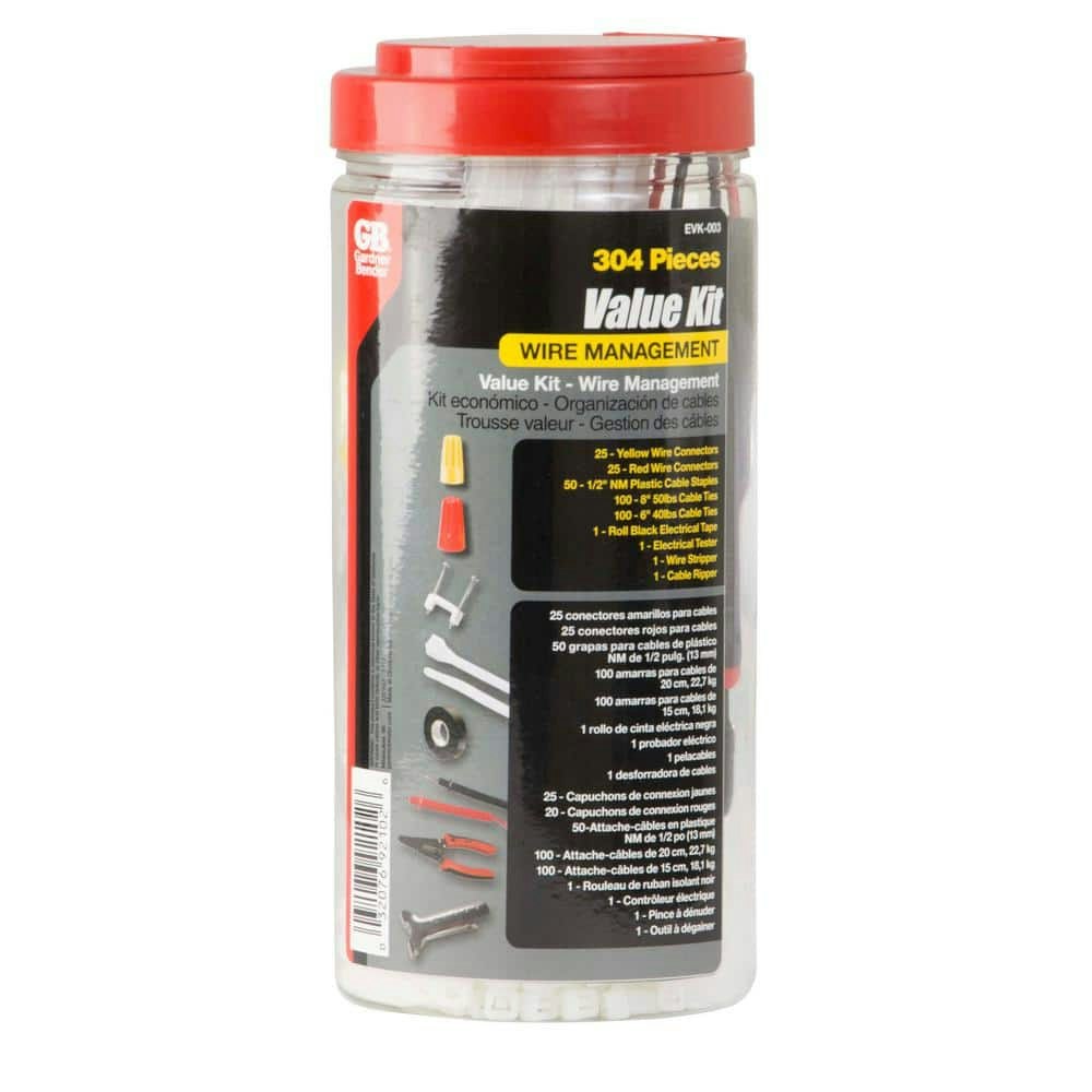 304-Piece Electrical Project Kit: $26.99