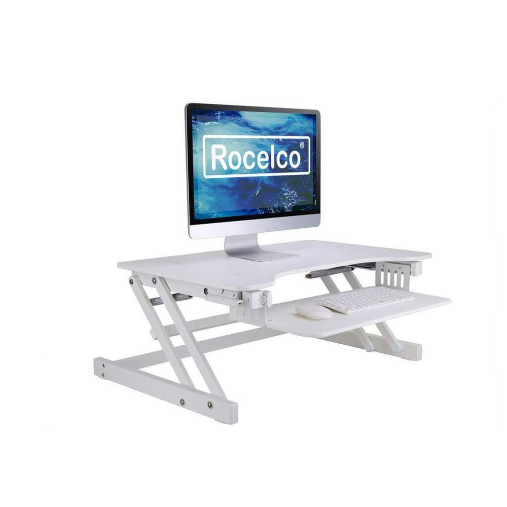 32-Inch Height Adjustable Standing Desk Converter: $266.43
